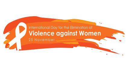 International Day For the Elimination of Violence Against Women banner
