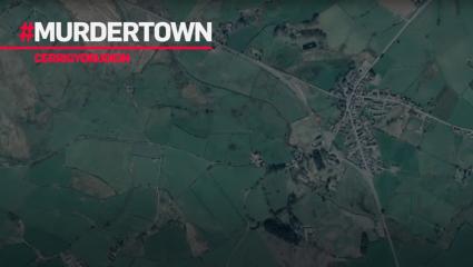 Satellite image of Cerrigydrudion