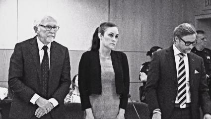 Ashley McArthur in court