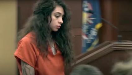 Victoria Mendoza in court