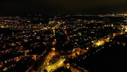 Bradford at night