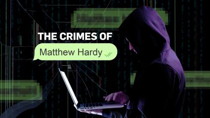 A stock image showing a person at a laptop with chat bubbles surrounding the person