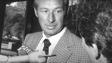 Roger Rogerson interviewed by press