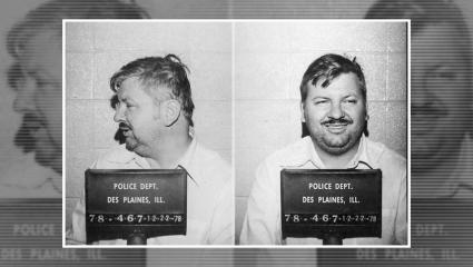 A police photograph of John Wayne Gacy