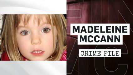 A police handout photograph of Madeleine McCann