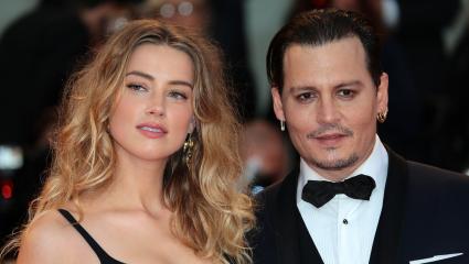 Amber Heard and Johnny Depp