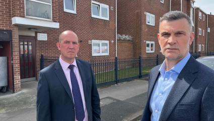 Graham Hill and Simon harding