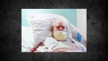 Richard Cottingham in a hospital bed - 2022