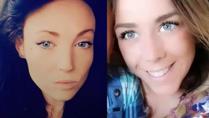 Leah Ware (L) and Alex Morgan (R)