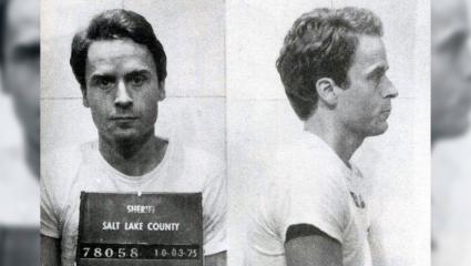Ted Bundy's mugshot