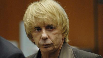 Phil Spector in court