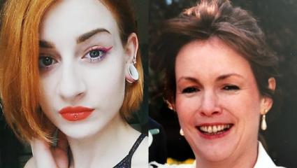 Iuliana Tudos (L) and Catherine Burke (R)