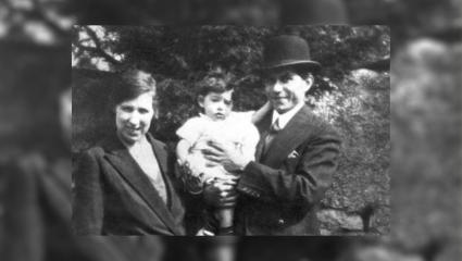 Buck Ruxton with his wife and their oldest daughter