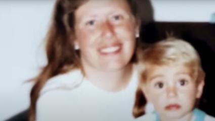 Laura May Al-Shatanawi with her young son