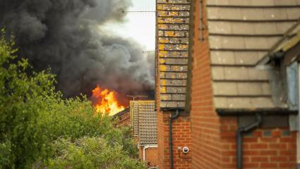 A house in the UK is on hire