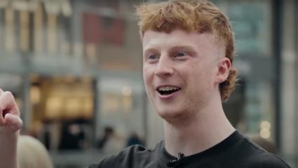 A man talks about crime in Liverpool