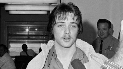 Bobby Beausoleil leaves court in 1970 having been denied parole