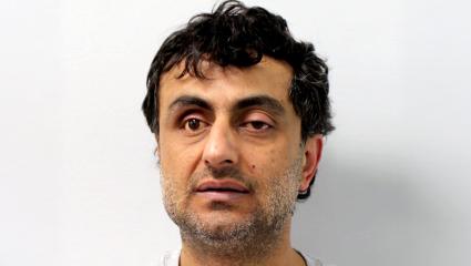 Rahim Mohammadi's police mugshot