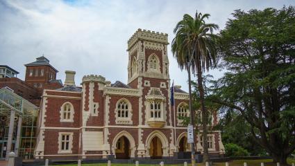 The Auckland High Court - a Tudor-style building