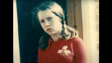 Photograph of schoolgirl Janet Commins