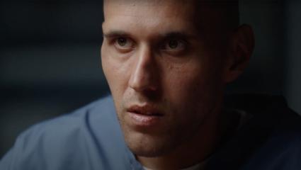 Tyler Hadley, as an adult, being interviewed for the the television series 'Interview With A Killer'