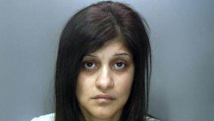 Zatoon Bibi's police mugshot