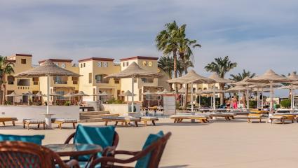 A beach resort in Marsa Alam, Egypt