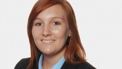 Georgia Williams in a school photo