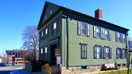 The site of the Borden Family Murders