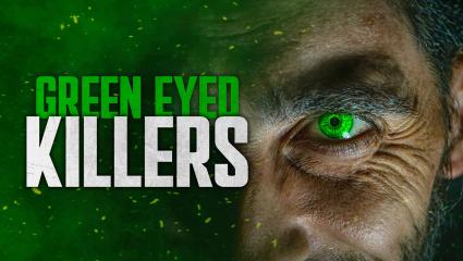 Promotional artwork for Green Eyed Killers
