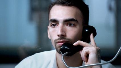 Julius Mullins speaking on prison phone