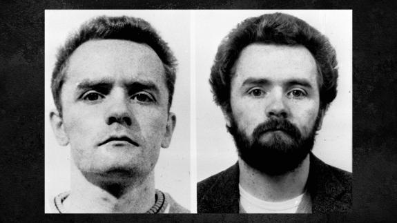 A migshot of John Duffy, one of the so-called 'Railway Rapists'