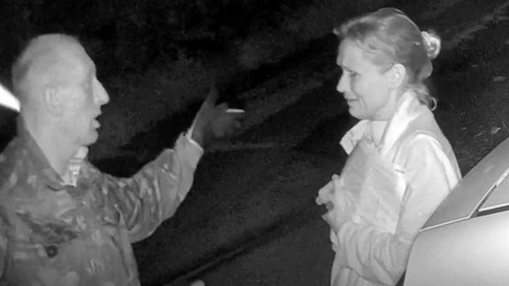 CCTV footage of Rhianon Bragg being confronted by her attacker