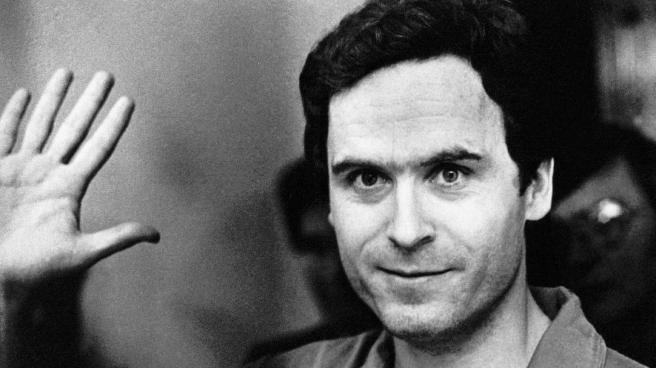 Ted Bundy waving