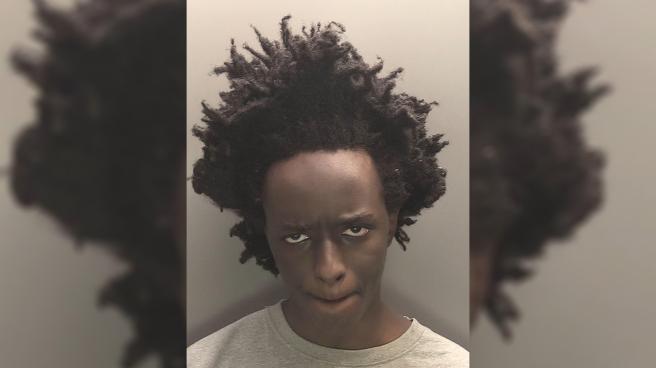 Axel Rudakubana's police mugshot