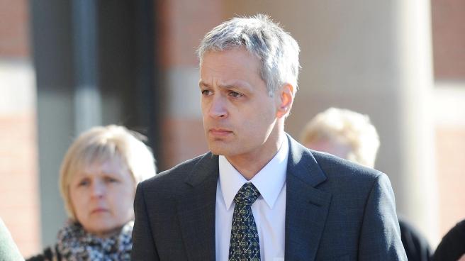 Robin Garbutt arriving at court