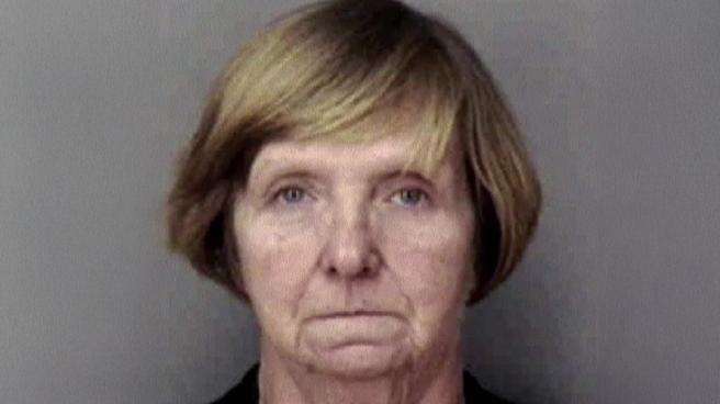 Barbara Scott's police mugshot