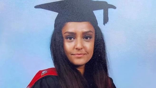 Sabina Nessa's graduation photo