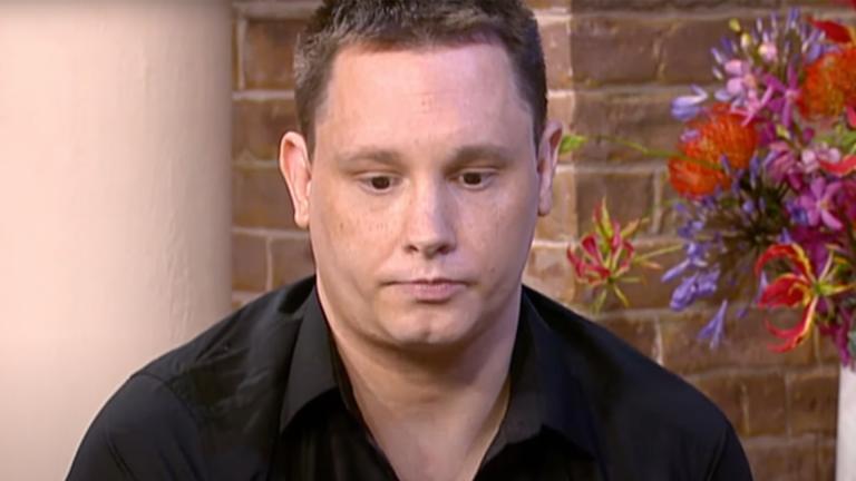 Ben Butler on the set of 'This Morning'