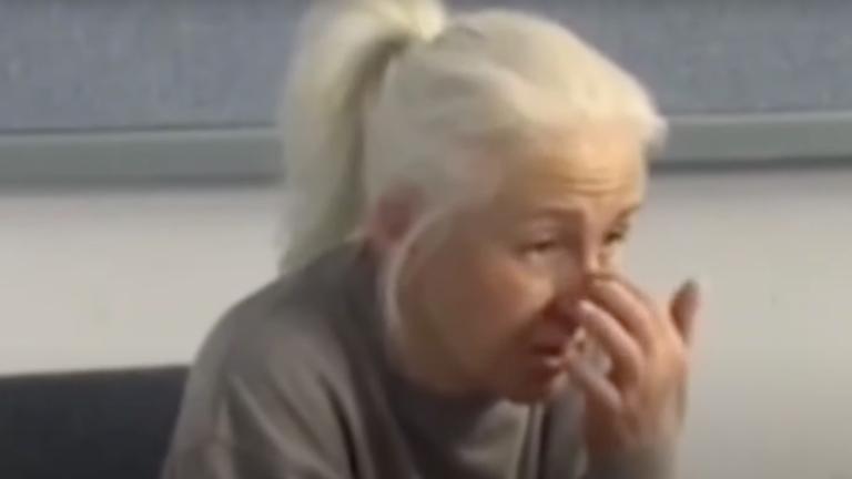 CCTV footage of the interrogation of Hannegret Donnelly