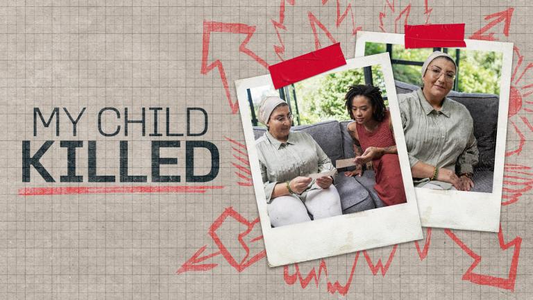 'MY CHILD KILLED' - Yinka Bokinni with the mother of a child