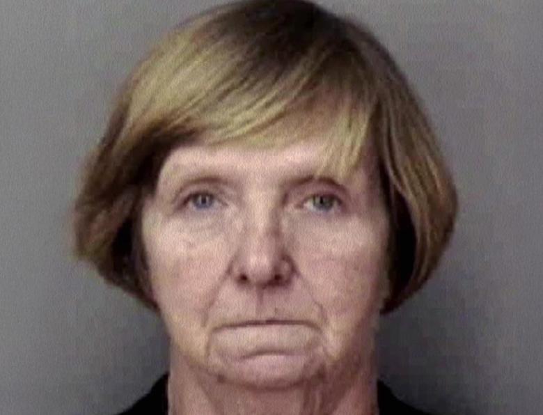 Barbara Scott's police mugshot