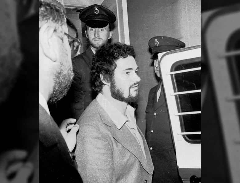 Peter Sutcliffe leaves the Isle of Wight Crown Court