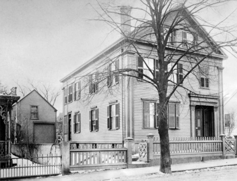 The Borden family home