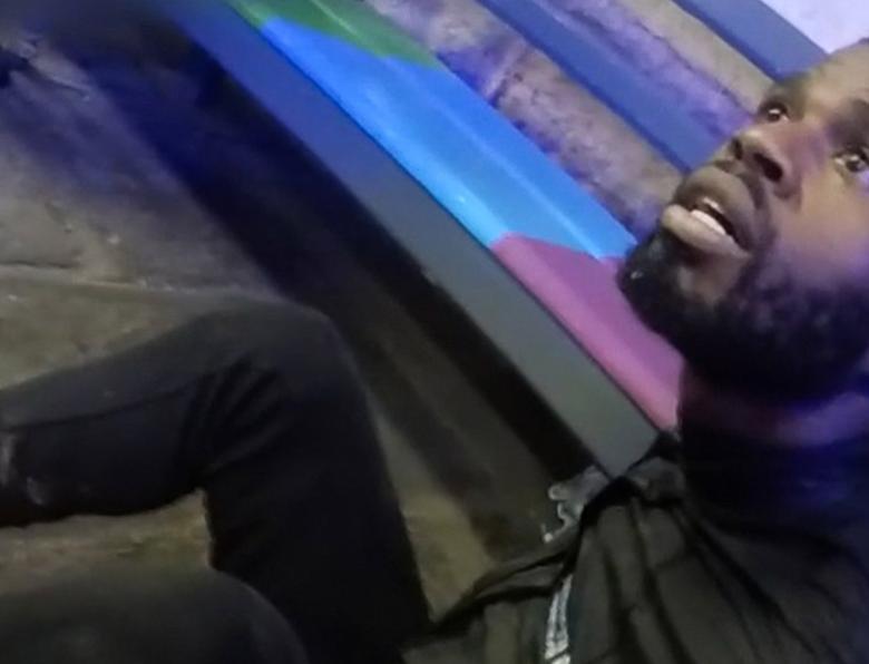 Bodycam footage of Mosquera's arrest