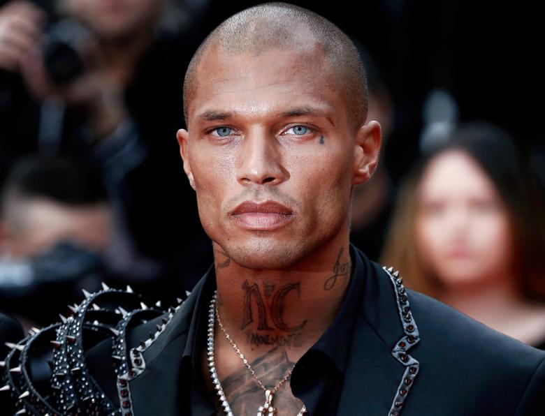 Jeremy Meeks attends the opening ceremony at the 72nd Cannes Film Festival in 2019
