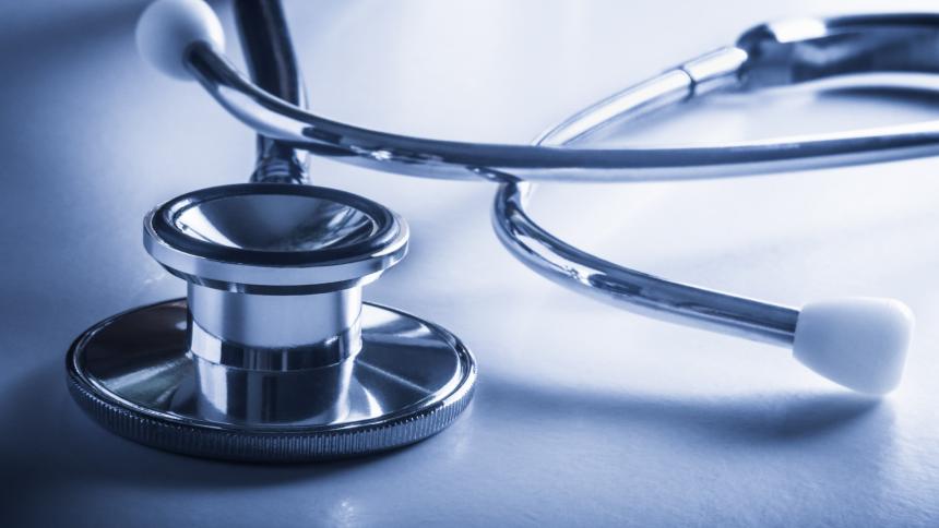 A stock photograph of a Doctor's medical Stethoscope
