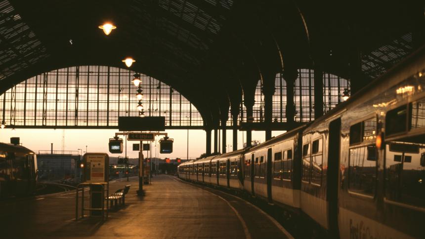 A photograph of Brighton Railway Station