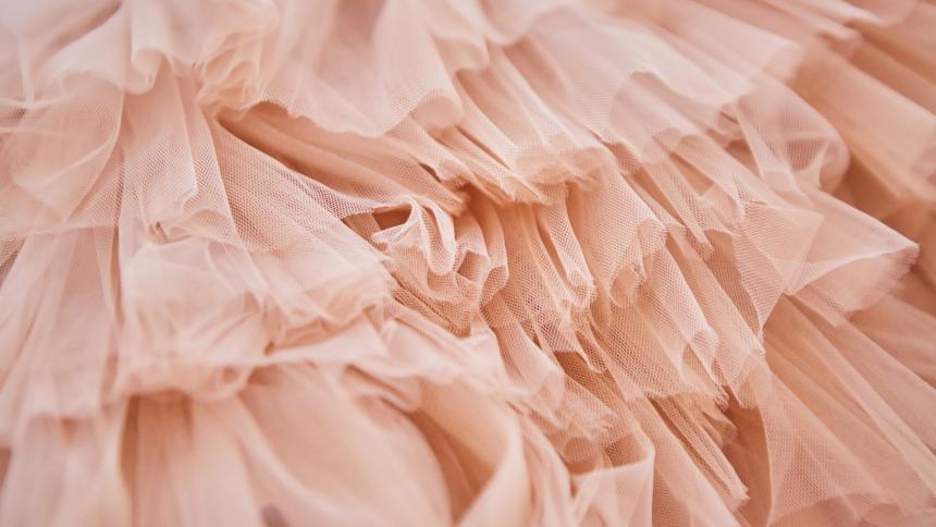 A stock image of a pink dress