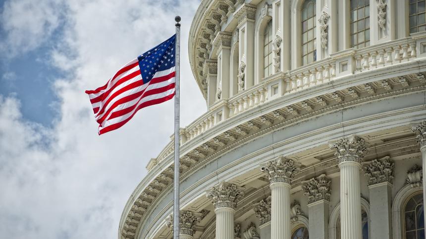A stock image showing the U.S. Capitol